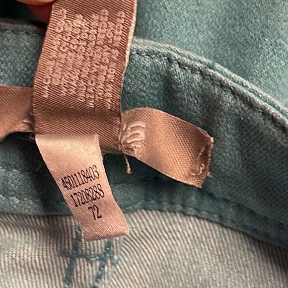 CHICO’s teal Jean color Like New Condition size 15 - Picture 4 of 4
